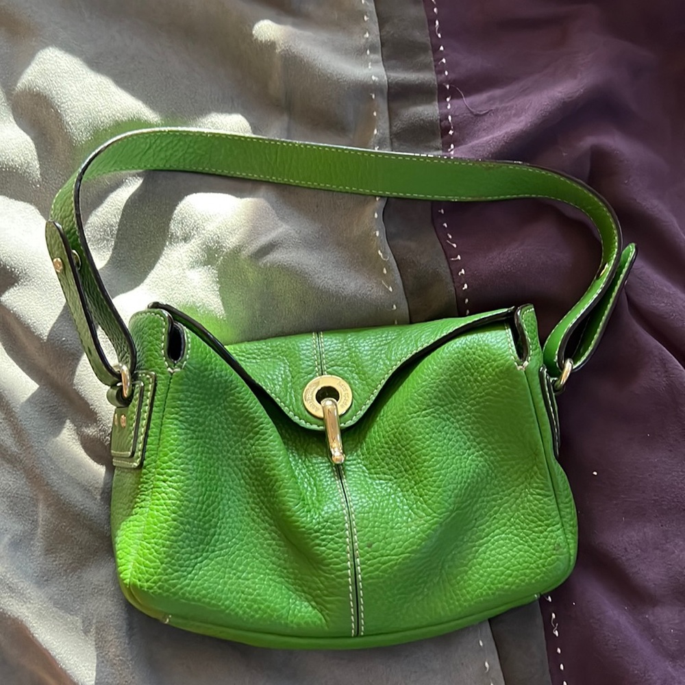 Kate spade small green bag
